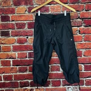 LULULEMON BLACK DANCE STUDIO CROP PANTS